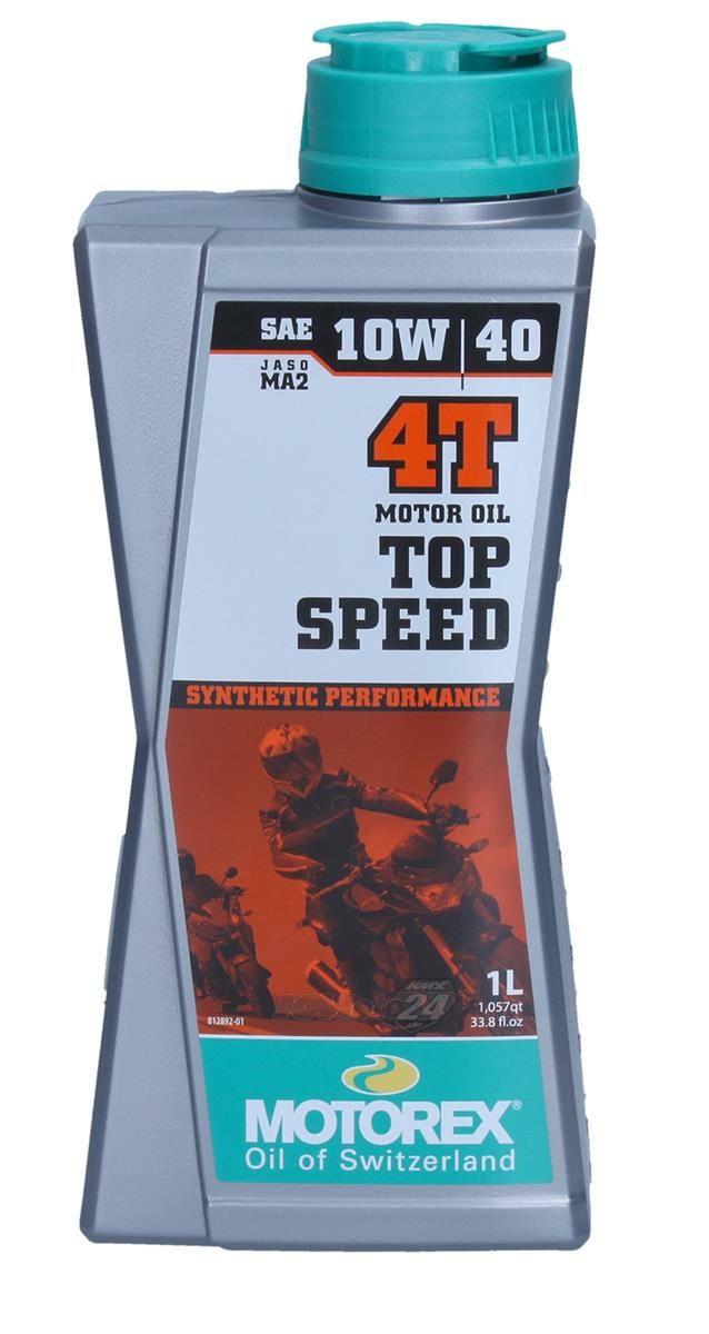 Motorex Top Speed 4T 10W40 Synthetic Four-Stroke Engine Oil 1 Liter - Image 7