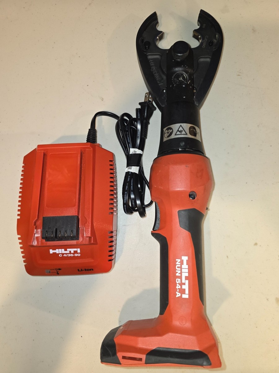 Hilti NUN 54-A cordless crimping tool with head CJD3BG + Charger