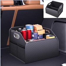 Car Trunk Organizer and Car Storage,Collapsible Multi-Compartment Car Organiz...