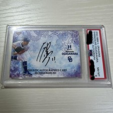 2022 BBM C. Dragons Shinnosuke Ogasawar Chunichi Dragons Auto/60 Graded