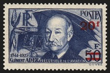 France n°493, Clément Ader 1941, neuf ** sans charnière COTE 85€ - TB