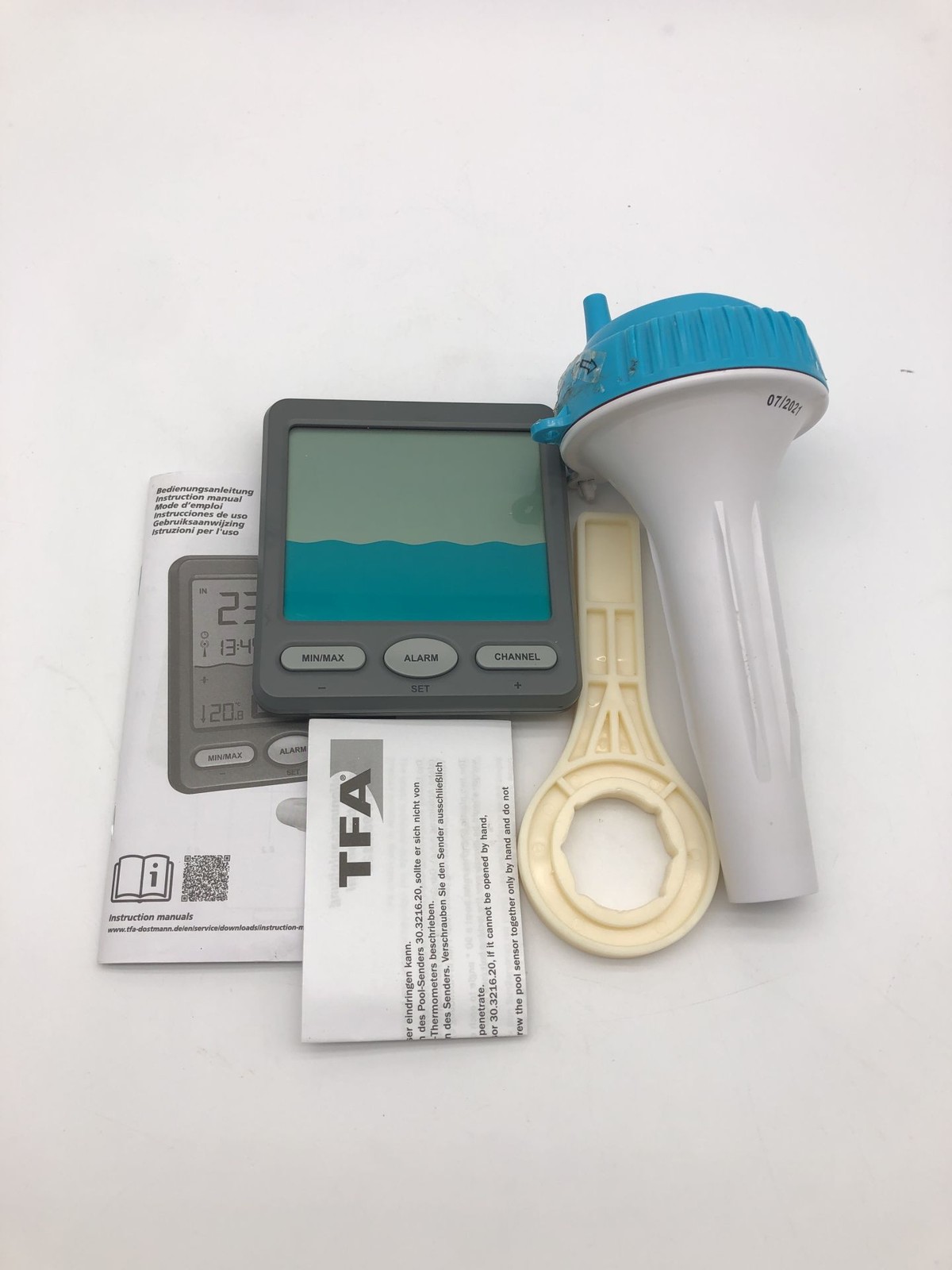 TFA Dostmann Venice termómetro de piscina inalámbrico para piscina, estanque,...