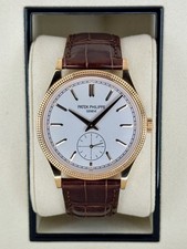 2025 Patek Philippe Calatrava 40mm 6119R Rose Gold White Dial
