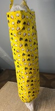 Handmade Country Chickens Grocery Bag Holder Dispenser, Bags Storage
