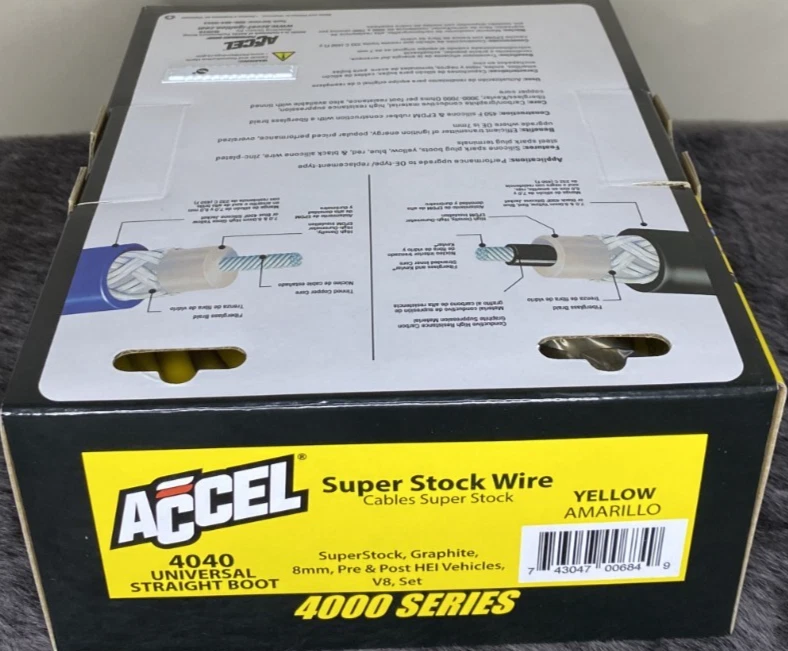 Accel Super Stock Spark Plug Wire Set 4040 - Image 4 of 4