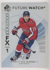 2017-18 SP Authentic Spectrum FX Future Watch Level 1 Bounty Christian Djoos m0p