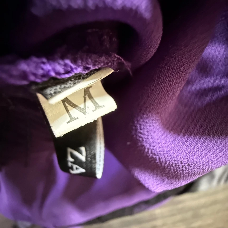 Purple Dress Lace Corset Halloween Costume Party Dress Medium - Image 2 of 4