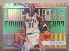 2019-20 Panini Illusions Living Legends Emerald Kevin Garnett #5 *Ships Ground*