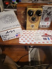 Analogico Uomo Sunface Fuzz Pedale NKT Red Dot Orologio Quadrante, Meridiana, LED, On/Off, DC In