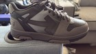 FILA & Off-White Unisex Baby Leather Shoes Lot Solid Black/White/Gray — photo 6