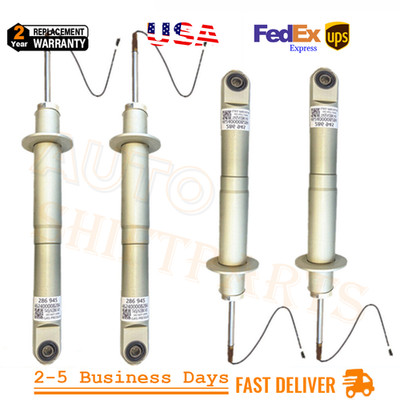 4Pcs Front Rear Shock Absorbers For Maserati GranTurismo 2013-18 #286945 286946