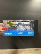 Wilson Jet Protective Eyewear Racquetball  Squash Goggles Clr Lens-New in Case