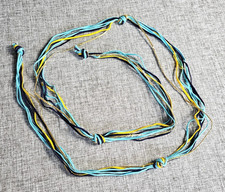 Vintage Women s Belt Rope Prairie Peasant Peasant 1980s Gypsy Hippie Green