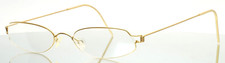 LINDBERG Lara Col GT Matte Gold Unisex Oval Eyeglasses 50-19-145 B:24