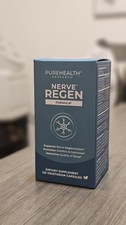 PureHealth Research Nerve Regen Formula 120 Capsules Vegan Gluten Free Support