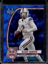 Blake Shapen 2024 Bowman University Chrome #22 Sapphire