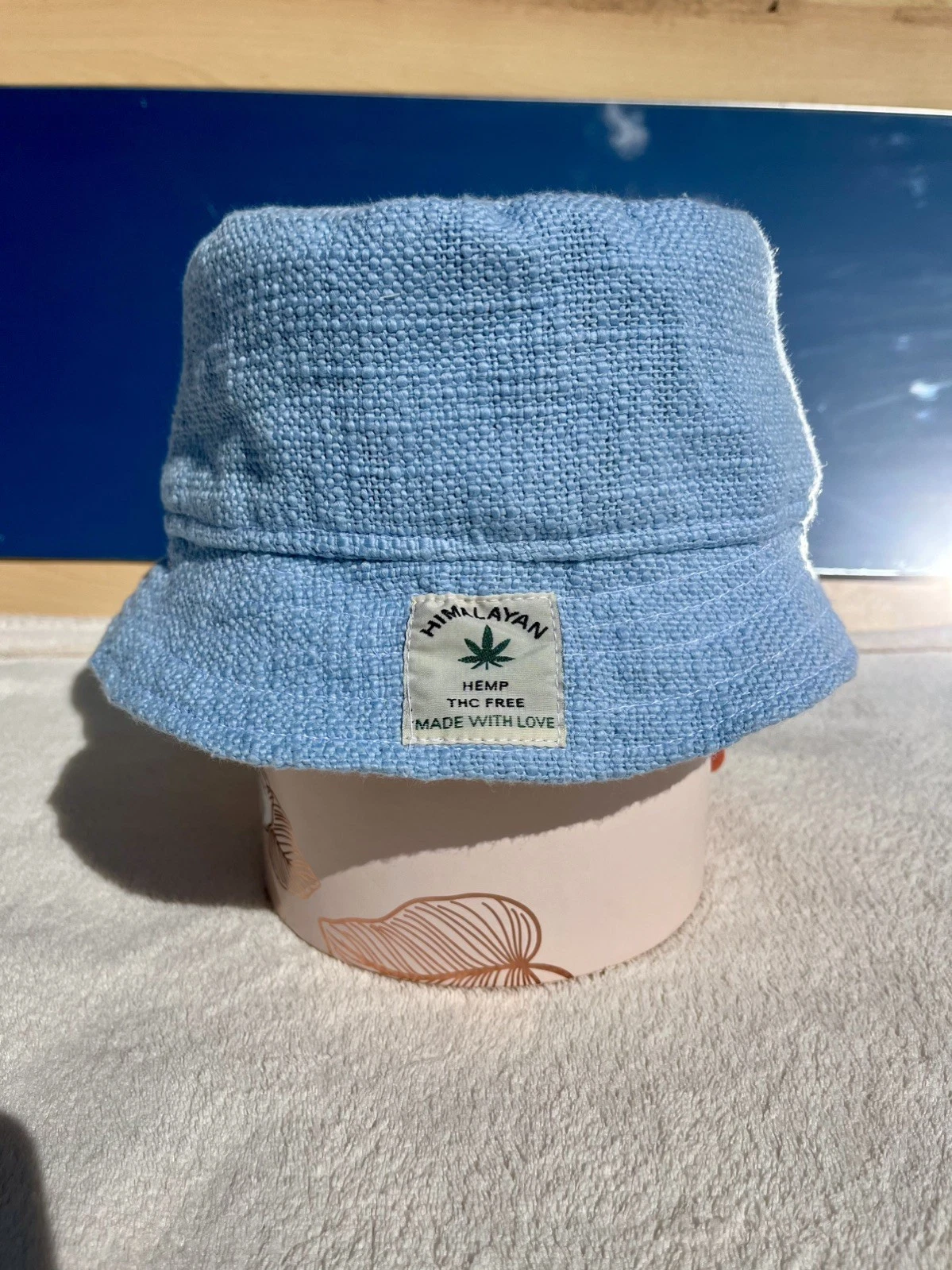 Organic Himalayan Hemp 🍁 Bucket Festival Hippie Lightweight Boho Sun Hat Unisex