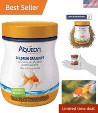 3 Ounce Goldfish Granules - Natural Ingredients for Healthy, Vibrant Fish