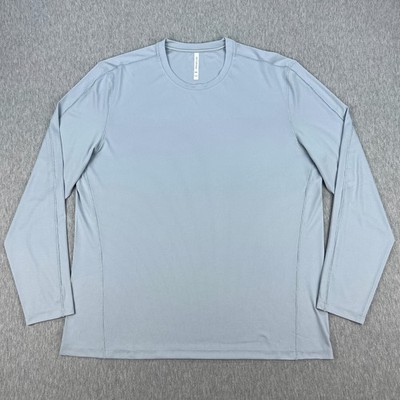 Ten Thousand Lightweight Long Sleeve Shirt Mens XXL Light Gray TTKT052