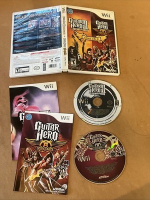 Nintendo Wii Guitar Hero III: Legends of Rock Aerosmith Dual