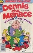 Dennis the Menace Bonus Magazine Series #180 FN- 5.5 1978 Stock Image Low Grade