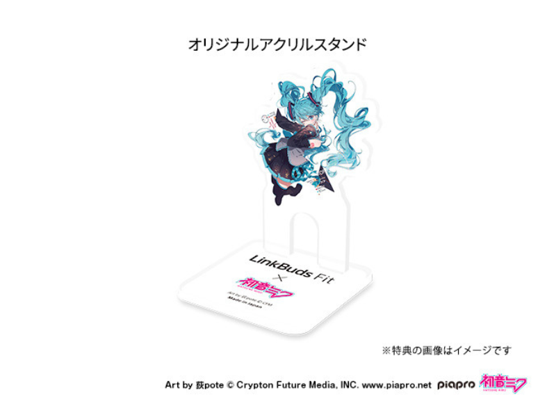 SONY WF-LS910N/MK Hatsune Miku Limited White Japan LinkBuds Fit