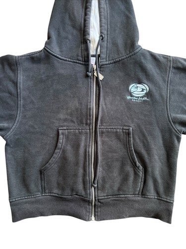 Honolua Surf Co. Wahine Damen Kapuzenpullover mit Reißverschluss bestickt Sweatshirt XS - Bild 9 von 14
