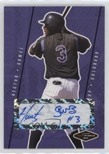 2007 Just Minors Justifiable Auto Hector Gomez #JF-12 Auto 0l44