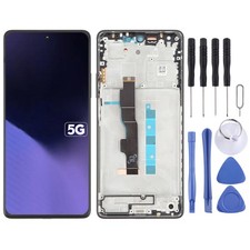 For Xiaomi Poco X6 Neo Original Display LCD Screen Touch Digitizer Frame Black 