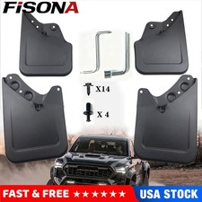 Mud Flaps Splash Guards Fit For Toyota Tacoma 2024-2026 4pcs No Drilling Pickup