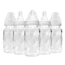Feeding Classic Glass Twist Bottles, 4 Ounce Pack of 6 