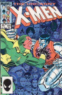 Uncanny X-Men #191 Marvel Comics 1985 NM-