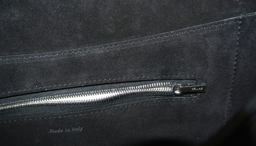 Celine Diamond Clutch Shoulder Bag in Spazzolato Calfskin, Retail $2,300 NEW. - Picture 7 of 10