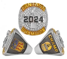 2024 Fantasy Football Championship Ring League Champion USA SELLER