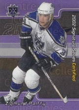 2001-02 BAP Signature Series Certified 50 #50 Zigmund Palffy