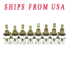 KAISH Full Brass Guitar Bass Push Push Pots Brass Pots Audio/Linear Taper