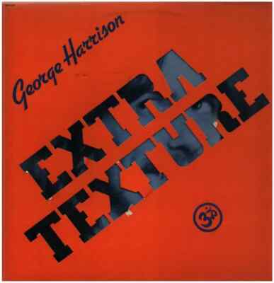 LP George Harrison Extra Texture (Read All About It) GIMMICK COVER NEAR MINT