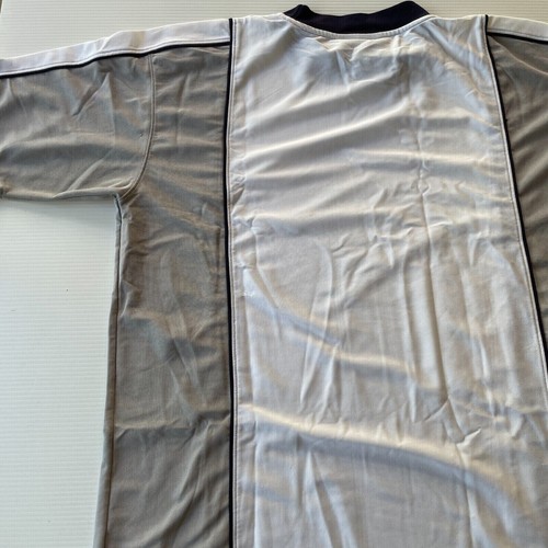Kappa Striped Athletic T Shirt Mens Size XXL White Grey Casual Sports Style Fit - Picture 11 of 12