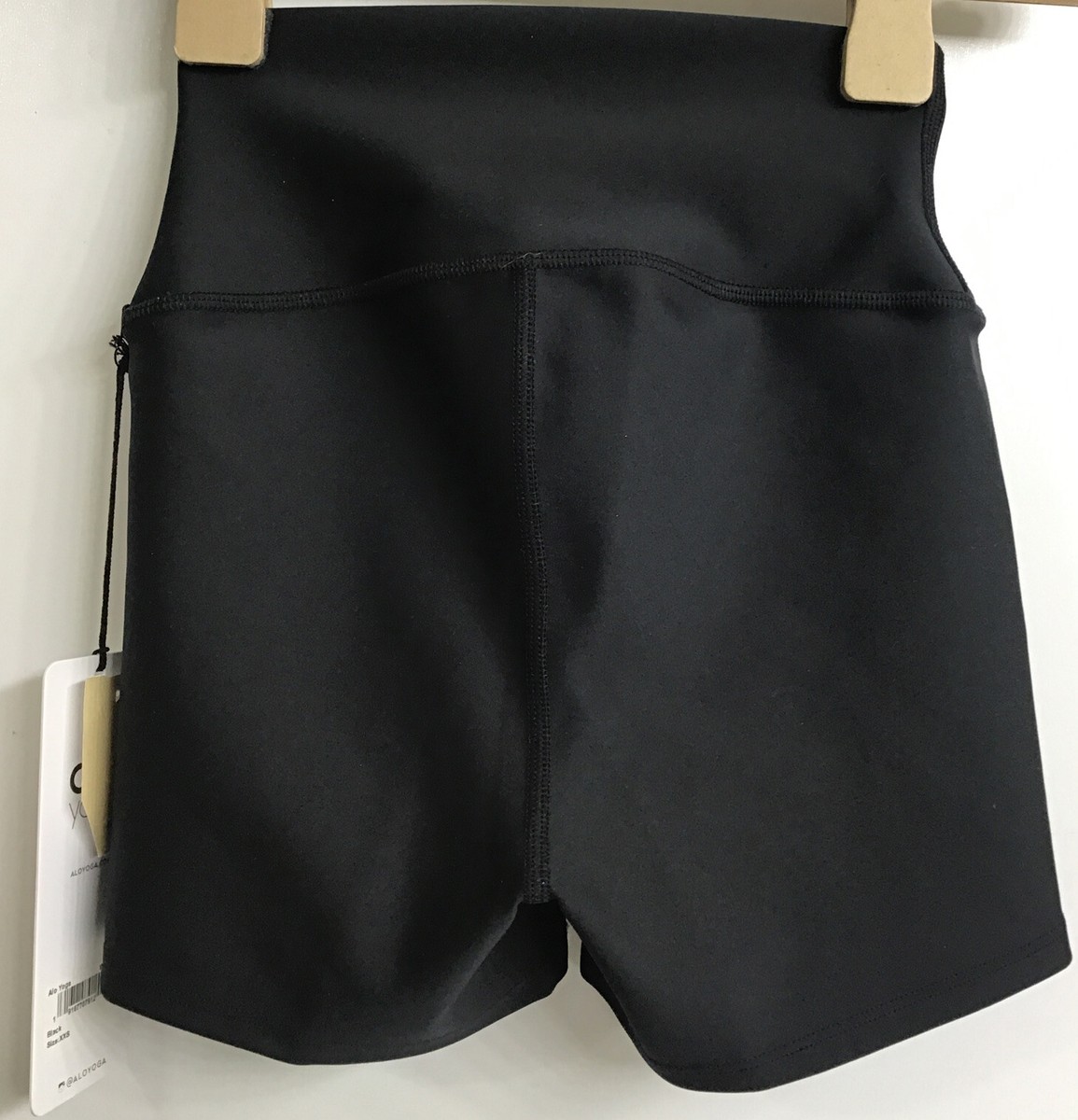 Alo Airlift High Waist Short Cool Down Black 3” Inseam XXS NWT | eBay