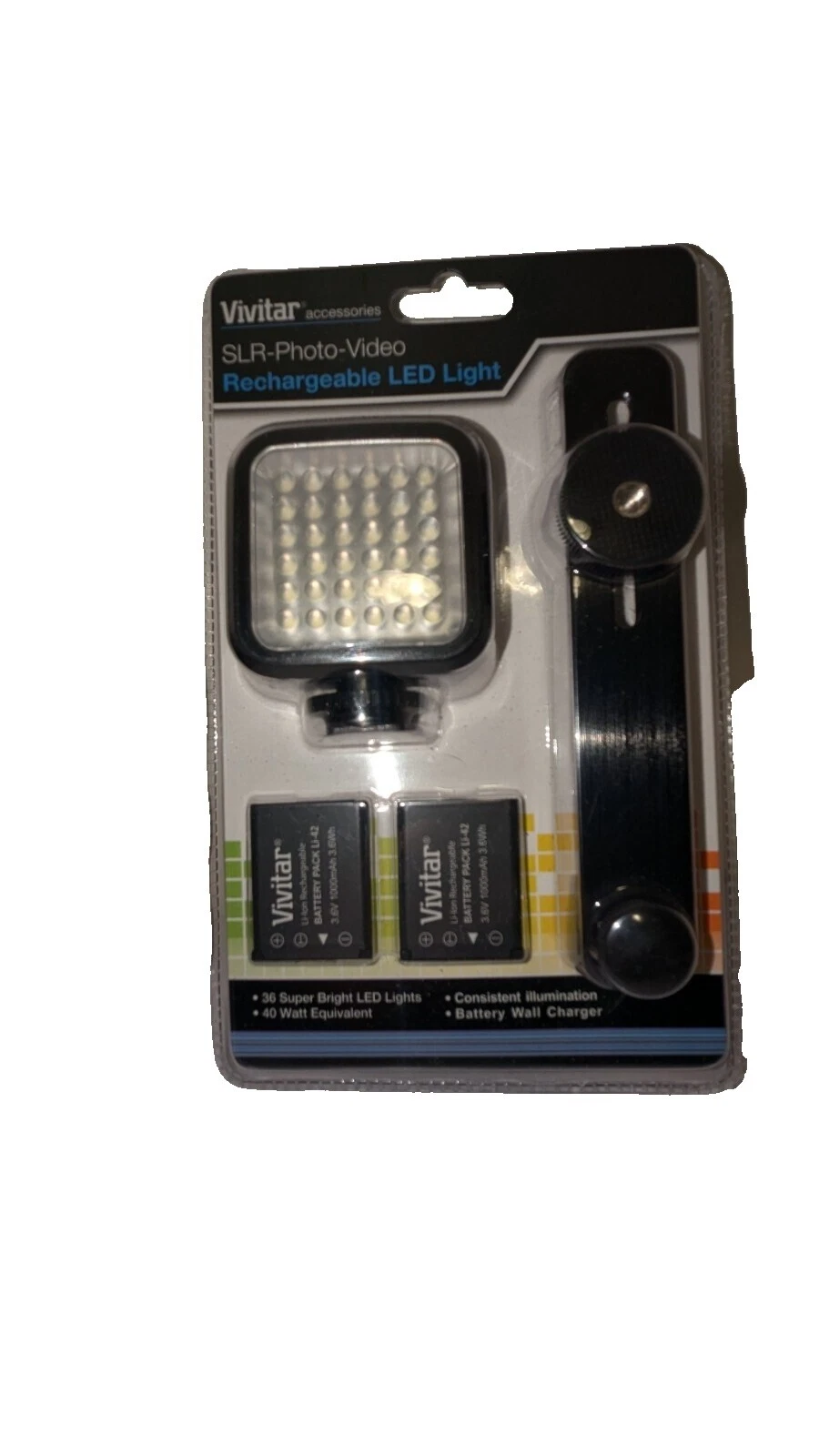 Videocámara y cámara Vivitar Luces para Canon EOS