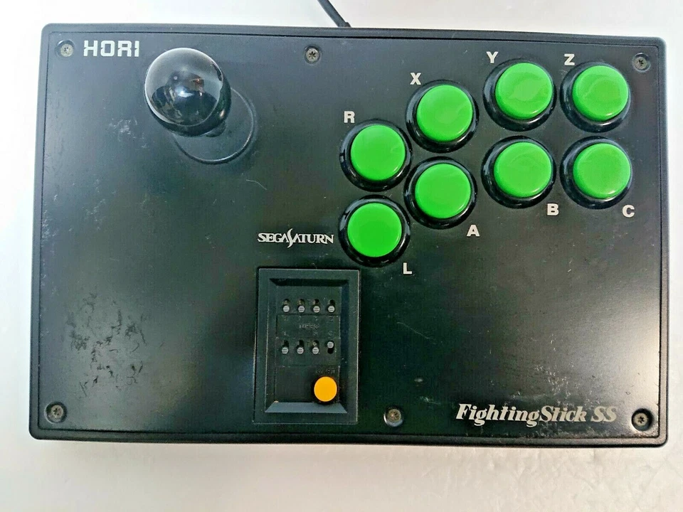 FIGHTING STICK HORI HSS-07 Sega Saturn SS Japan Box - Image 3 of 4