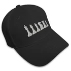 Baseball Cap Chess Set White Embroidery Acrylic Dad Hats for Men & Women 1 Size