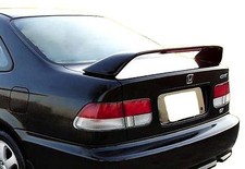 Unpainted Primed Spoiler For A Honda Civic Si 2-door And 4-door 1996-2000