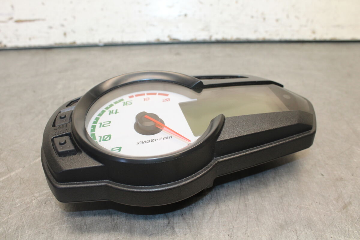 09-12 KAWASAKI NINJA ZX6R SPEEDO TACH GAUGES DISPLAY CLUSTER 09-12 KAWASAKI NINJA ZX6R SPEEDO TACH GAUGES DISPLAY CLUSTER