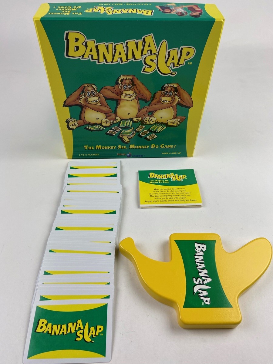 Banana Slap Board Game Monkey See, Monkey Do! Kids, COMPLETE