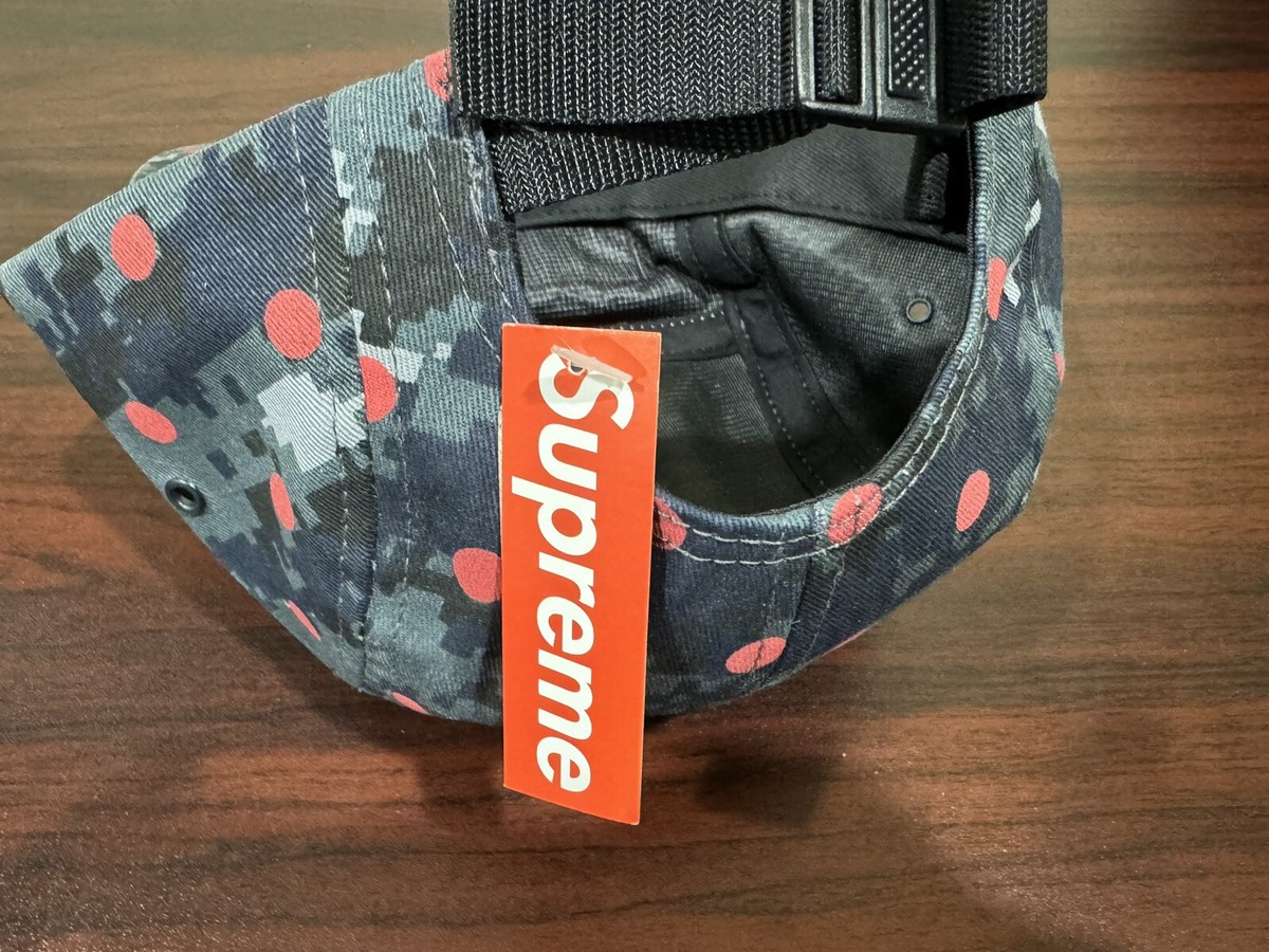 Brand New Supreme Comme des Garcons CDG SHIRT Camp Cap Hat