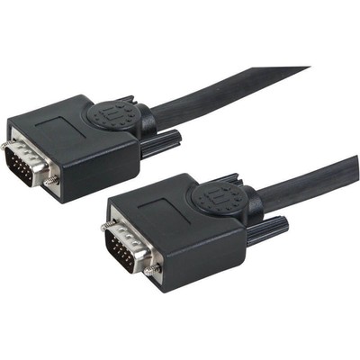 Manhattan SVGA 10 Ft.  Monitor Cable | HD15 Male