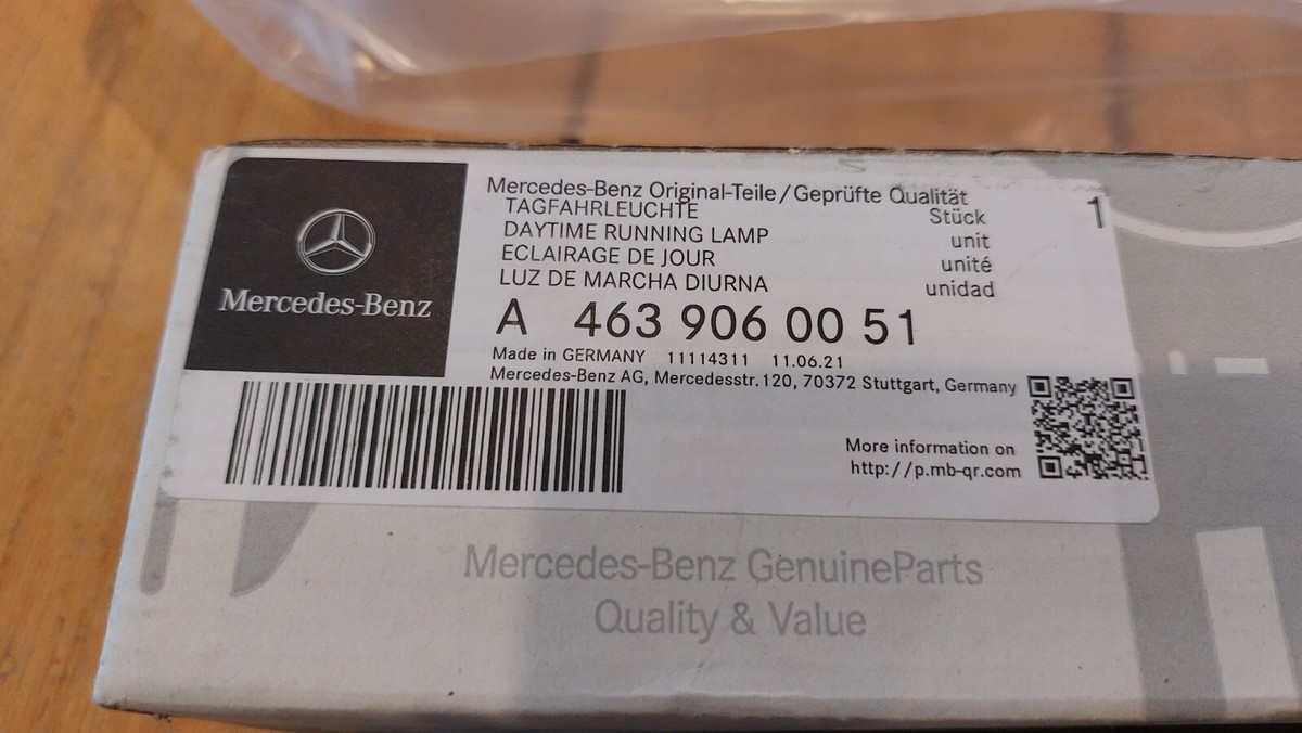 GMGK513E○専用 NEW OEM Mercedes Benz MB W463 G Wagon Daytime running/fog