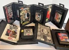 Vtg SEGA GENESIS 5 SPORTS GAME LOT Baseball Basketball Golf Original Box Manual