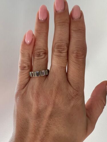 9ct Yellow Gold Multi-Gemstone Ring Blue & Pink Topaz & Diamonds Ring Size O 1/2 - Picture 2 of 11